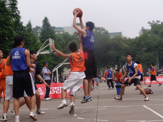 练中球